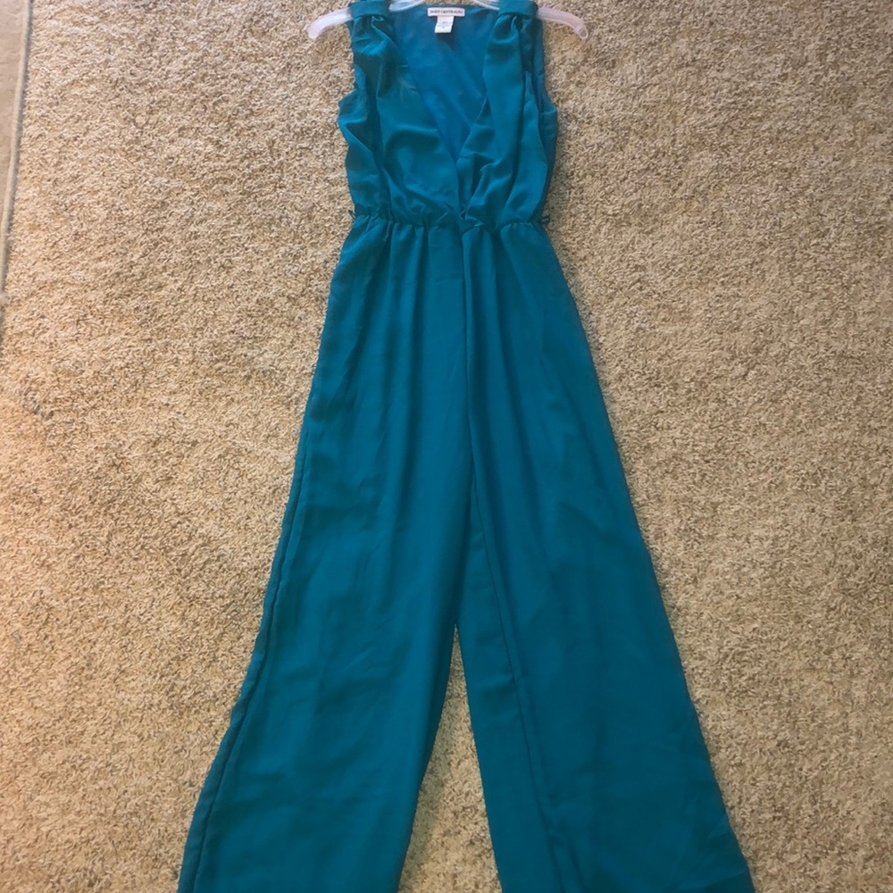 Teal jumpsuit